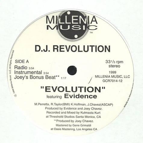 DJ Revolution - Evolution / Revidence