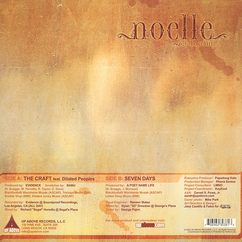 Noelle - The Craft Feat. Dilated Peoples