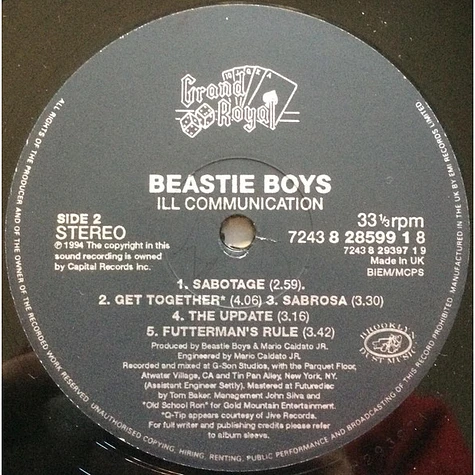 Beastie Boys - Ill Communication