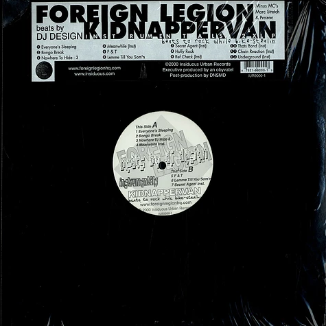 Foreign Legion - Kidnapper van instrumentals
