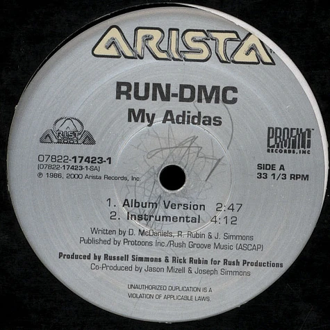 Run DMC - My adidas