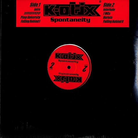 K-Otix - Spontaneity EP