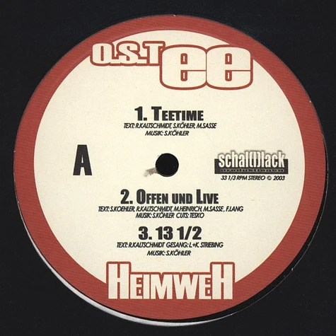 O.S.Tee - Heimweh EP