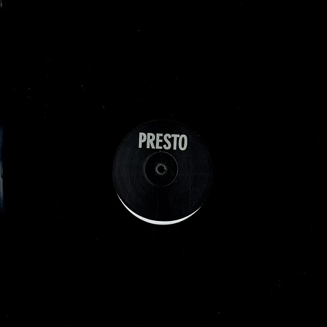 DJ Presto - Black label promo EP