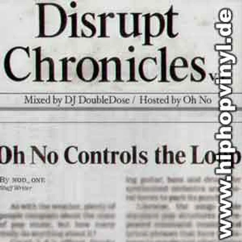 Oh No & DJ Doubledose - Disrupt chronicles vol.2