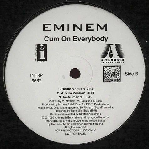 Eminem - Role Model / Cum On Everybody
