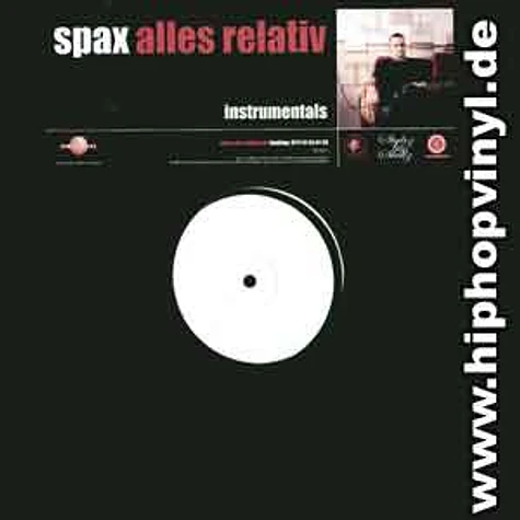 Spax - Alles relativ instrumentals
