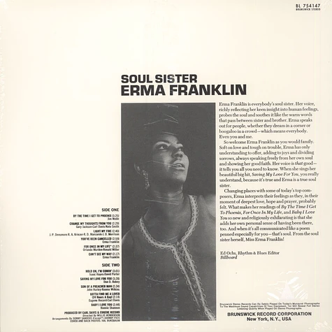 Erma Franklin - Soul sister