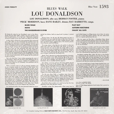 Lou Donaldson - Blues walk
