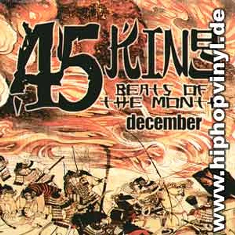 45 King - Beats of the month: december
