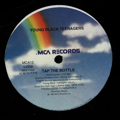 Young Black Teenagers - Tap The Bottle
