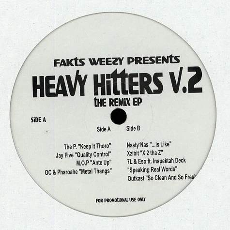 Fakts One - Heavy Hitters V.2 - The Remix EP