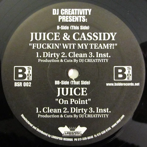 J.U.I.C.E. & Cassidy - Fuckin' Wit My Team?!