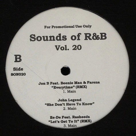 Sounds Of R&B - Volume 20