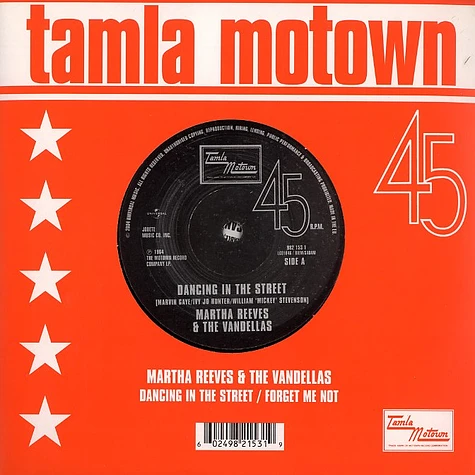 Martha Reeves & The Vandellas - Dancing in the street