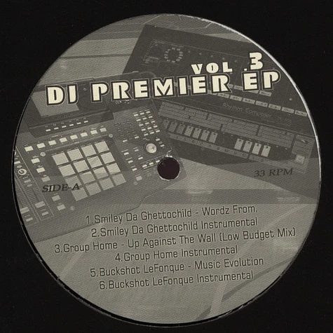 DJ Premier - Rare Tracks EP Volume 3