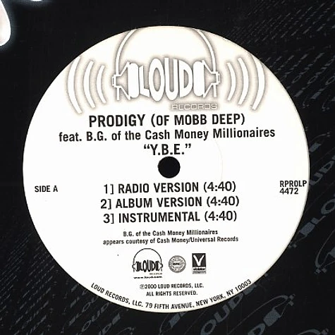 Prodigy - Y.B.E. feat. B.G.