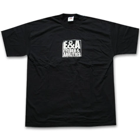 Eyedea & Abilities - E & a logo - white print