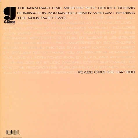 Peace Orchestra - Peace Orchestra - Vinyl 2LP - 1999 - AT