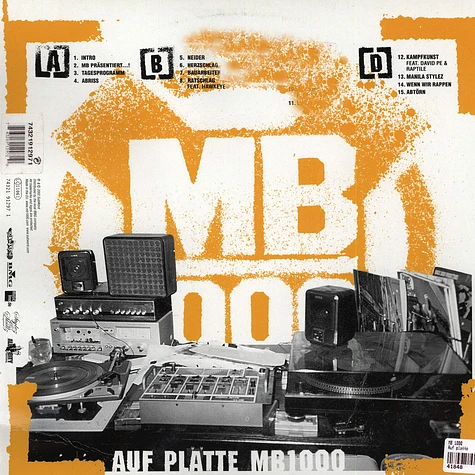MB 1000 - Auf Platte