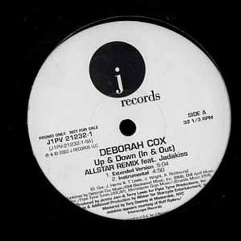 Deborah Cox - Up & down Allstar remix feat. Jadakiss