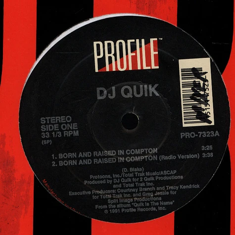 DJ Quik - Born and raised in compton