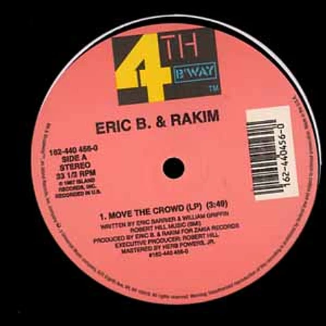Eric B. & Rakim - Move the crowd