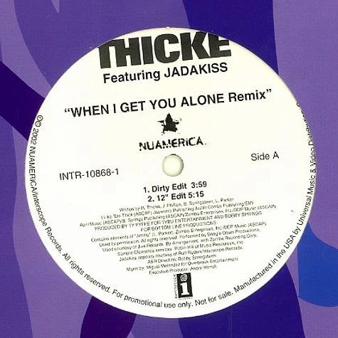 Thicke - When i get you alone remix feat. Jadakiss