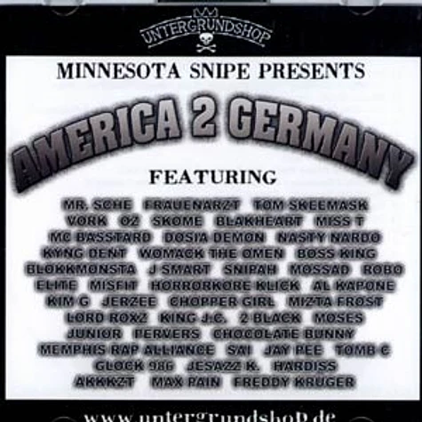 Minnesota Snipe present - Amerika 2 Germany