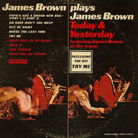 James Brown - James Brown Plays James Brown - Today & Yesterday (Featuring James Brown At The Organ)