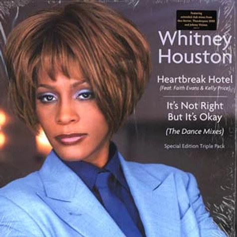 Whitney Houston - Heartbreak hotel feat. Faith Evans & Kelly Price / It's not right but it's okay dance mixes
