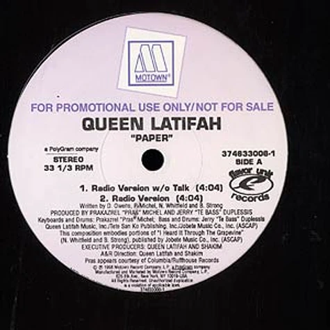 Queen Latifah - Paper