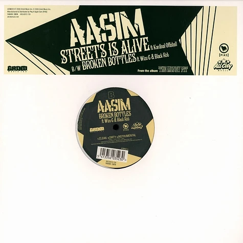 Aasim - Streets is alive feat. Kardinal Offishall