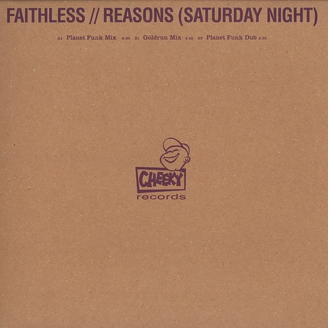 Faithless - Reasons (saturday night) Planet Funk mix