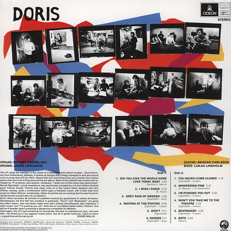 Doris - Did You Give The World Some Love Today Baby Black Vinyl Edition
