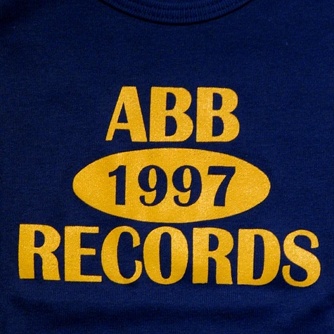 ABB - ABB records 1997 yellow logo tank top