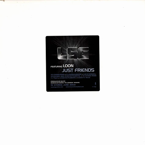 LSG feat. Loon - Just friends Remixes