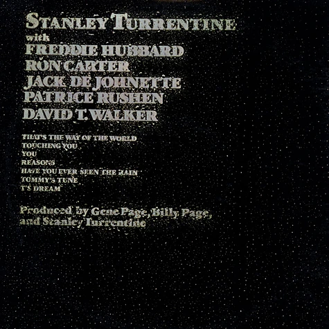 Stanley Turrentine - Have You Ever Seen The Rain