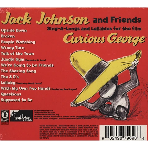 Jack Johnson & Friends - OST Curious George
