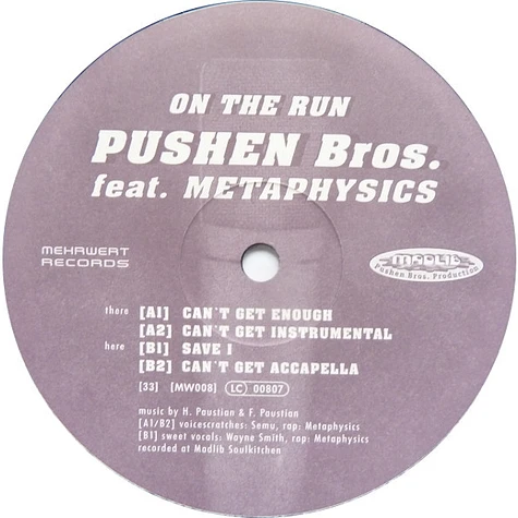 Puschen Bros. Feat. Metaphysics - On The Run