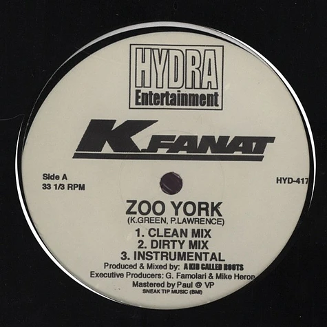 K.Fanat - Zoo york / maintain