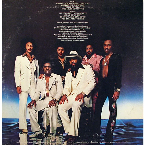 The Isley Brothers - Harvest For The World