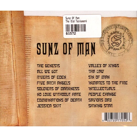 Sunz Of Man - The Old Testament