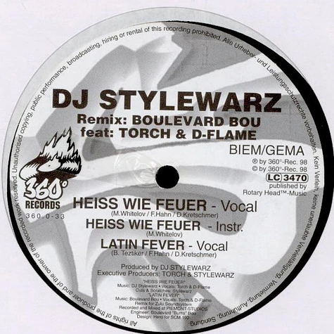DJ Stylewarz - Heiss wie feuer feat. Torch &D-Flame, Curse, Toni L, Lord Scan