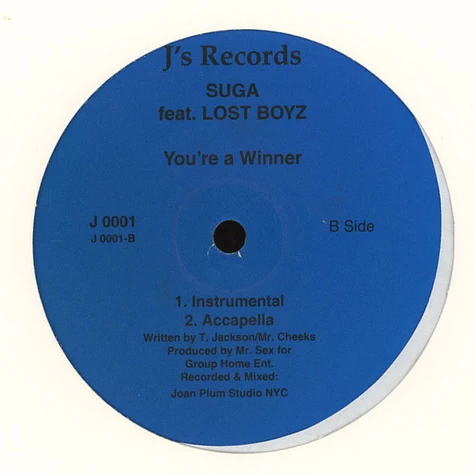 Suga Feat. Lost Boyz - You're A Winner