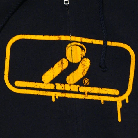 Mixwell - Lifesaver drip zip-hoodie