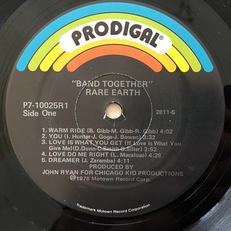 Rare Earth - Band Together