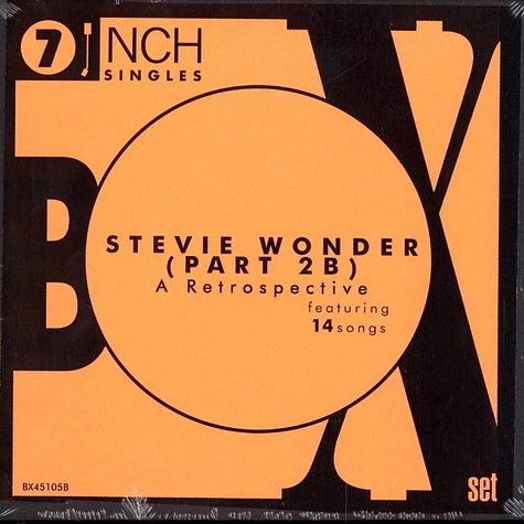 Stevie Wonder - A retrospective part 2B