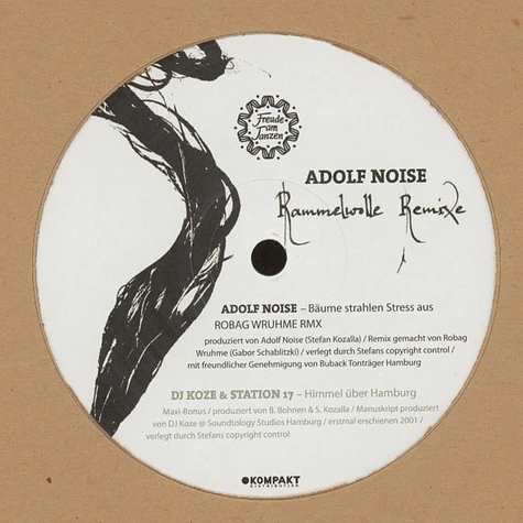 DJ Koze (Adolf Noise) - Rammelwolle Remixe