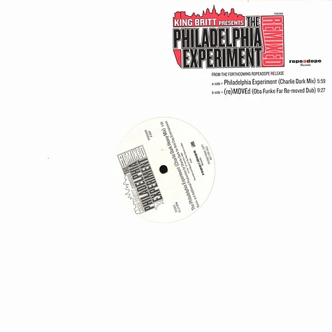 The Philadelphia Experiment - The Philadelphia Experiment remixed